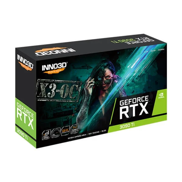 Inno3D GeForce RTX 3090 Ti X3 OC 24GB Gaming Graphics Card